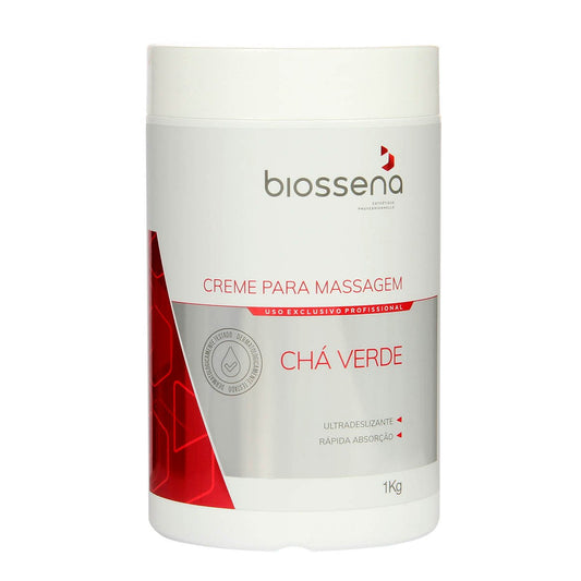 Creme para Massagem Chá Verde - Profissional - Loja Biossena
